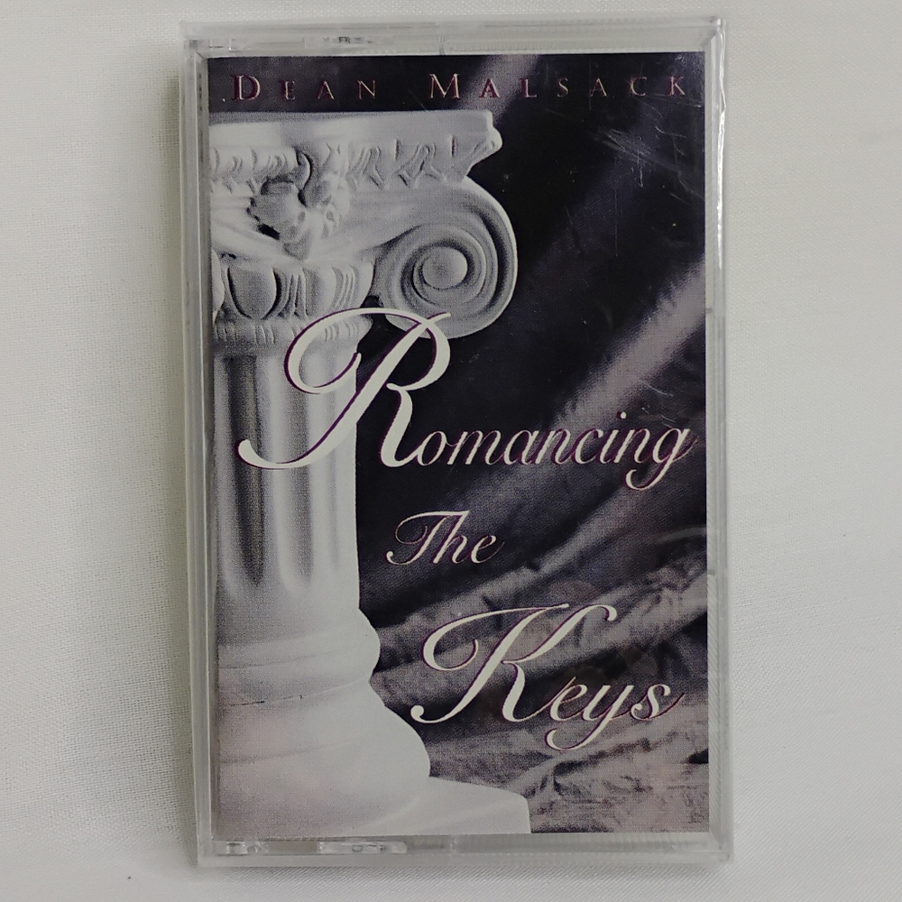 Vintage 90s Dean Malsack Romancing The Keys Cassette Tape Piano Music